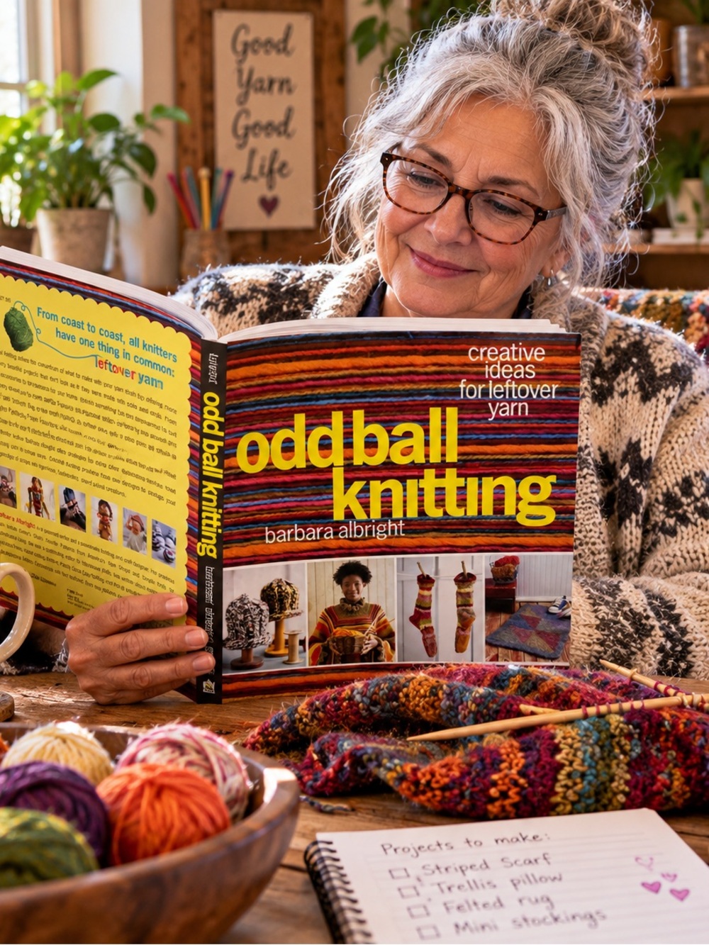 Odd Ball Knitting: Creative Ideas for Leftover Yarn by Barbara Albright